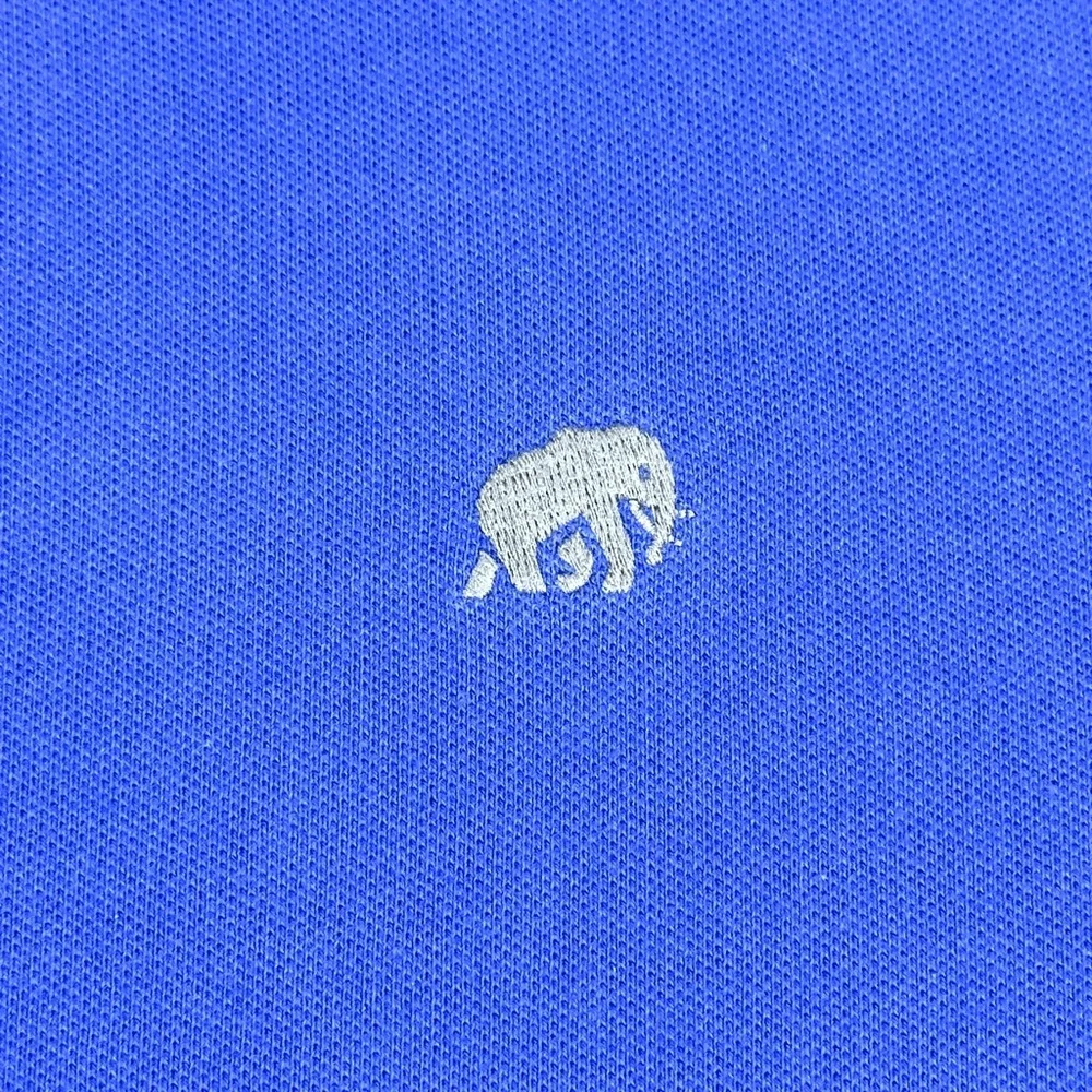 Banana Republic Polo Shirt Mens Medium‎ M Blue Cotton Short Sleeve